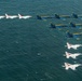 Thunderbirds and Blue Angels fly over Pensacola