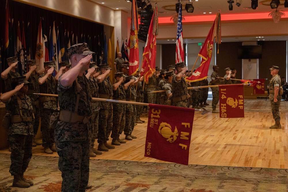 31st MEU Relief And Appointment Ceremony