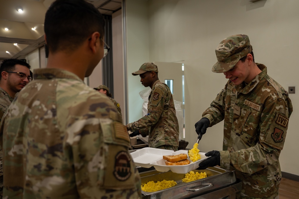 Meals on the Move: 51st FSS executes contingency services