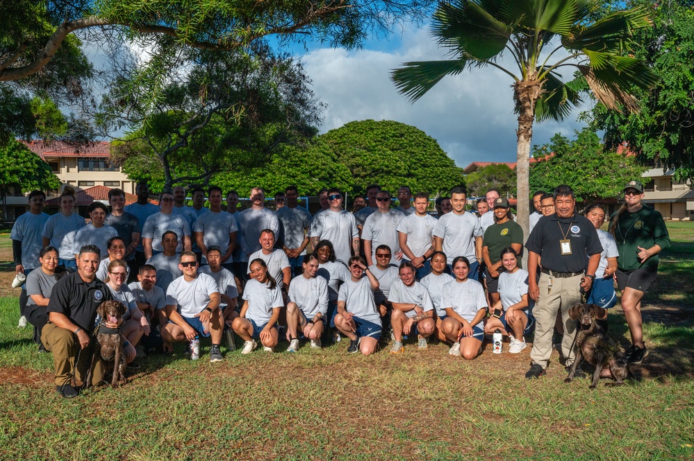 Daniel K. Inouye International Airport held a joint training session with Airmen Leadership School students