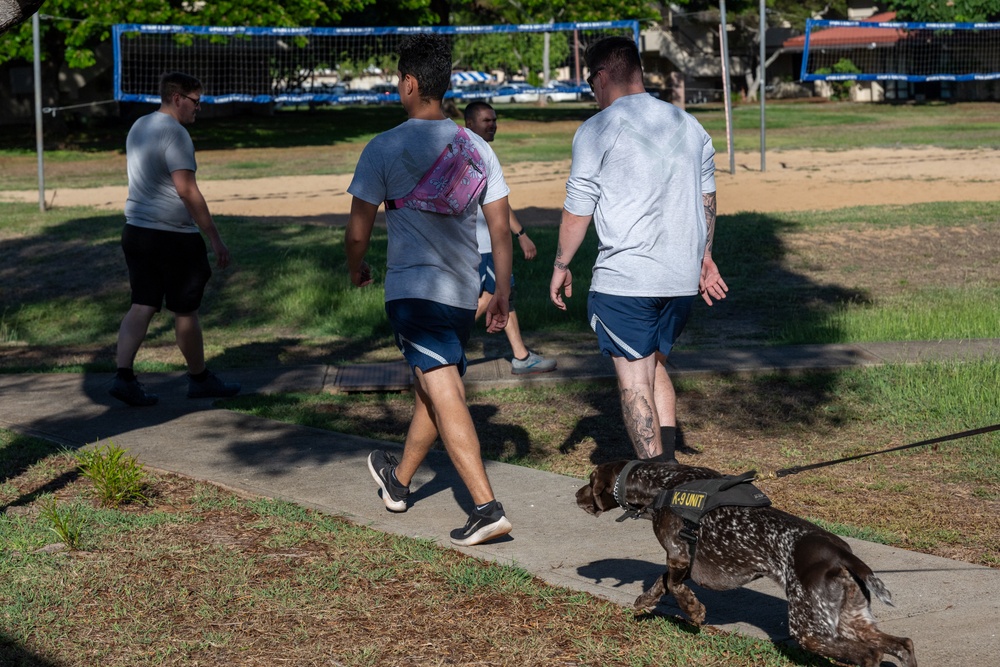 Daniel K. Inouye International Airport held a joint training session with Airmen Leadership School students