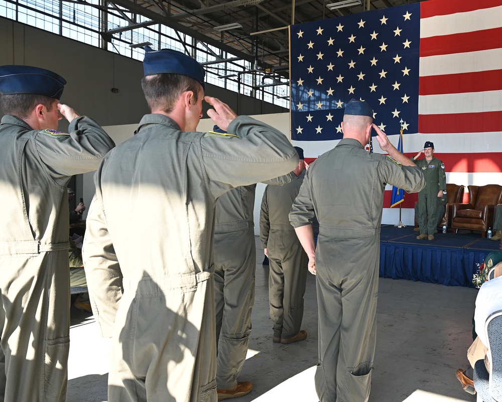 43rd FTS welcomes new commander