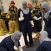 USS Tripoli Conducts a General Quarters Drill