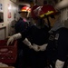 USS Tripoli Conducts a General Quarters Drill
