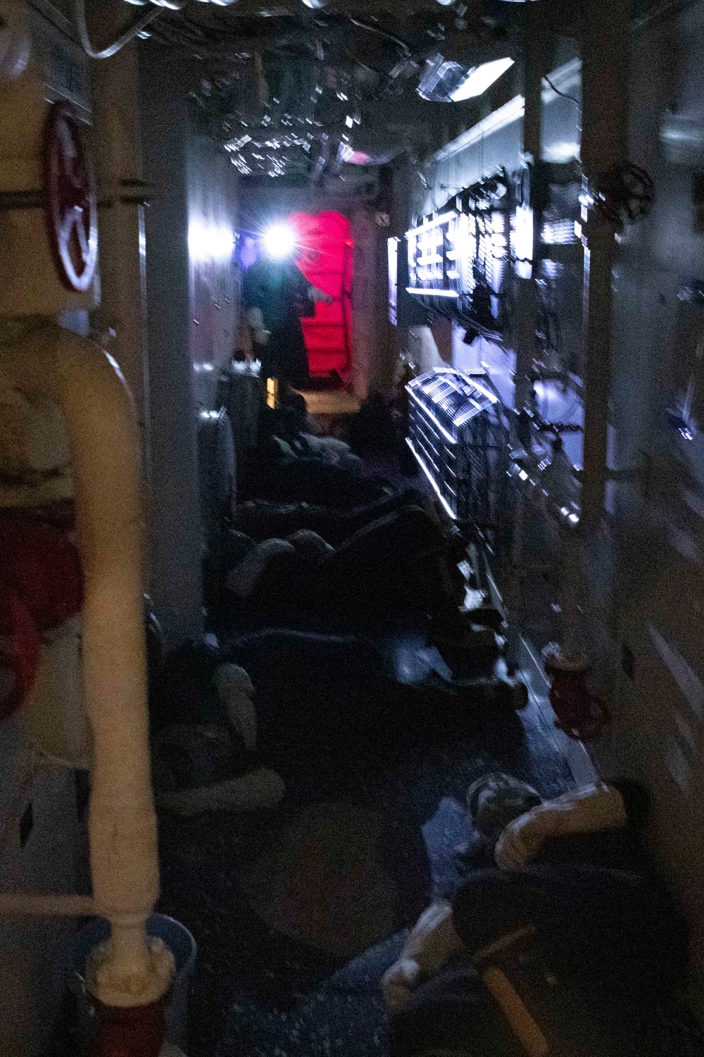 USS Tripoli Conducts a General quarters drill