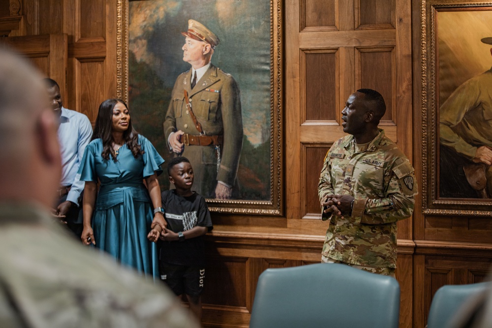 Maj. Seun Ogunkoya Promotion Ceremony (Sept. 7, 2024)