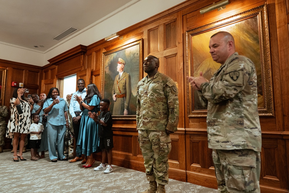 Maj. Seun Ogunkoya Promotion Ceremony (Sept. 7, 2024)