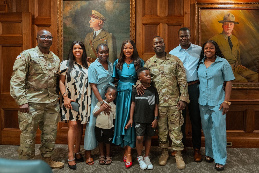 Maj. Seun Ogunkoya Promotion Ceremony (Sept. 7, 2024)