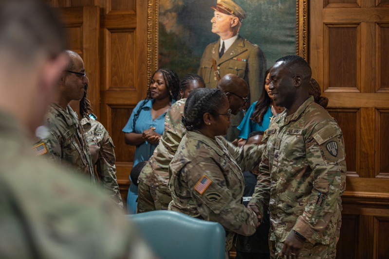 Maj. Seun Ogunkoya Promotion Ceremony (Sept. 7, 2024)