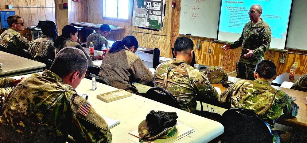 649th Regional Support Group holds ‘Defender University’ training at Fort McCoy