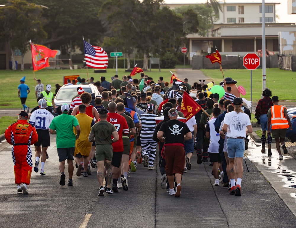 MWSS-174 holds Halloween fun run