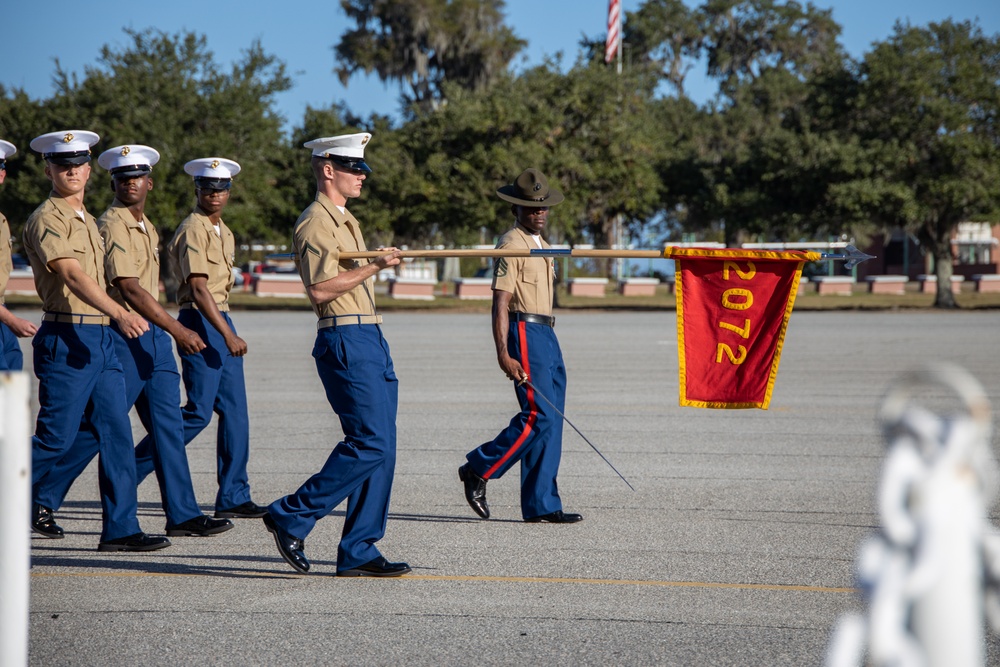 Beaufort native graduates as the honor graduate for platoon 2072, Hotel Company, Marine Corps Recruit Depot Parris Island