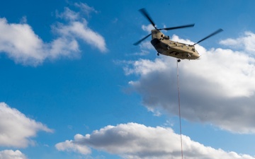 Connecticut National Guard Assists with Hawthorne Brush Fire