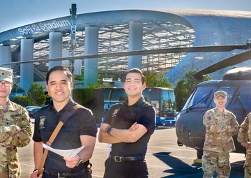 1-140th Aviation Regiment at L.A. Army Career Fair