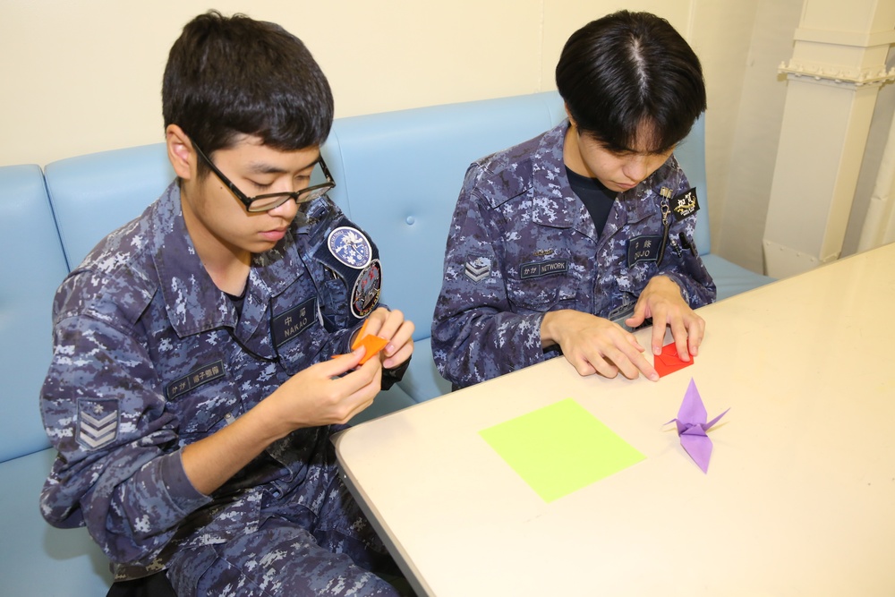 Origami offers wings of hope for successful relationships, developmental sea trials