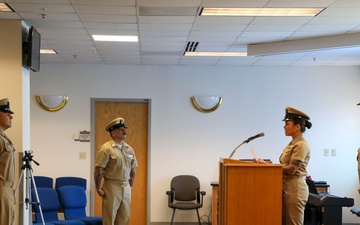 Navy and Marine Corps Force Health Protection Command Holds Promotion Ceremony for Command Master Chief Francisco Moreno