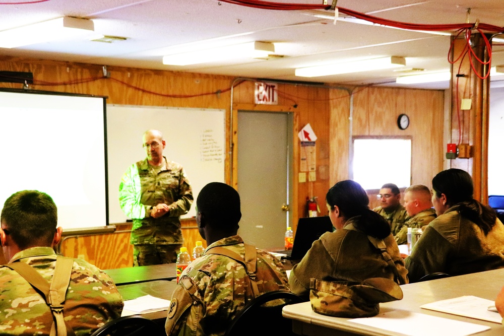 649th Regional Support Group holds ‘Defender University’ training at Fort McCoy