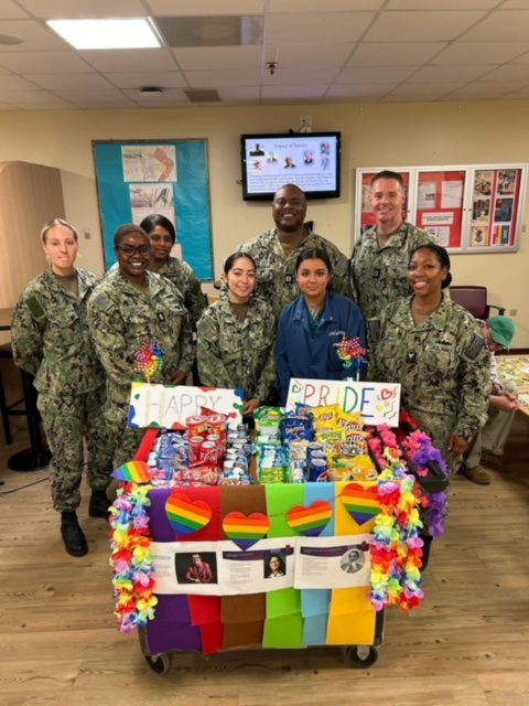 US NMRTC Sigonella Diversity Committee Commemorates Pride Month