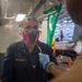 USS George Washington Sailors Participate in Respirator Fit Tests