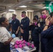 USS George Washington Sailors Participate in Respirator Fit Tests