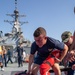 SRF-B Training Aboard the USS Cole