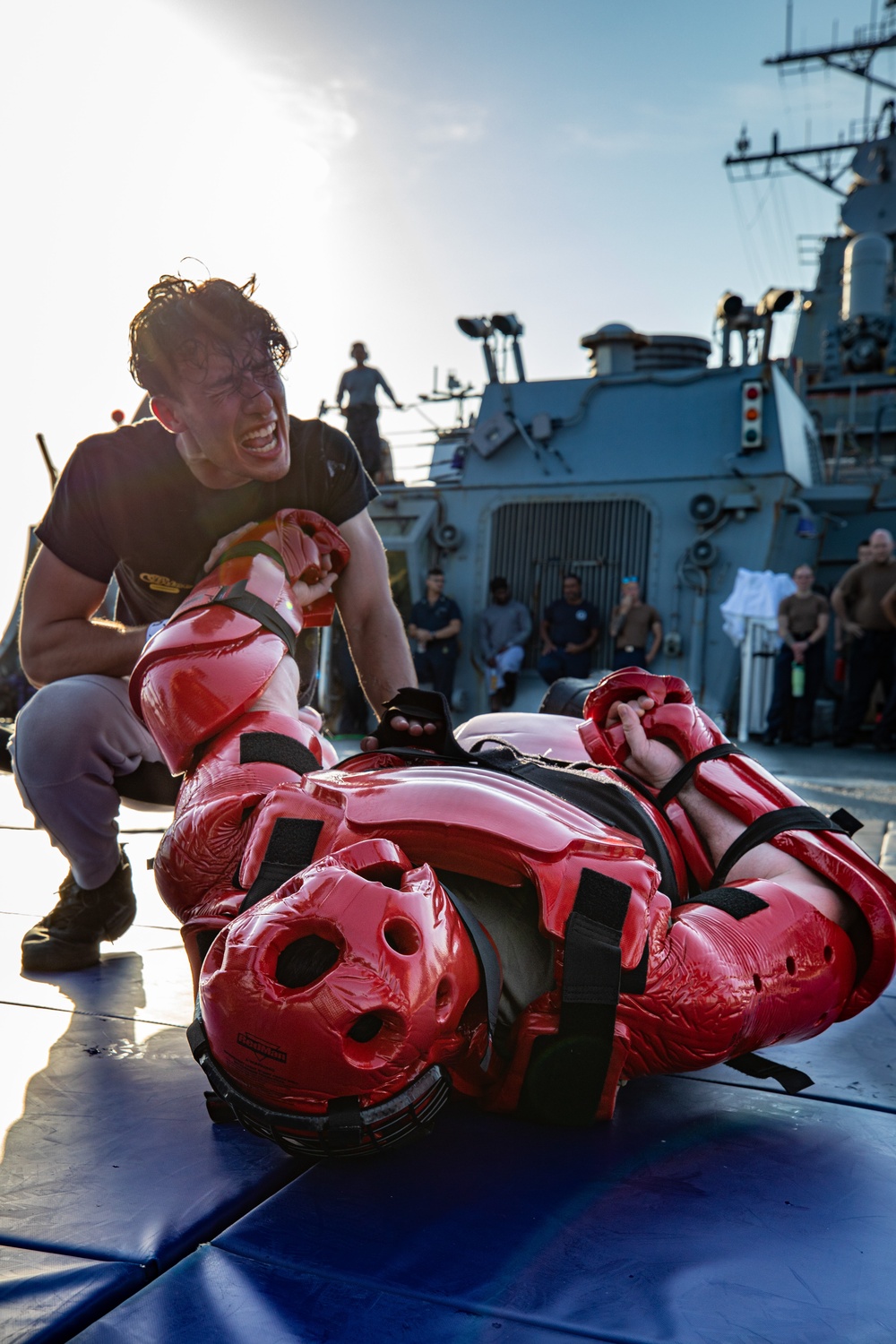 SRF-B Training Aboard the USS Cole