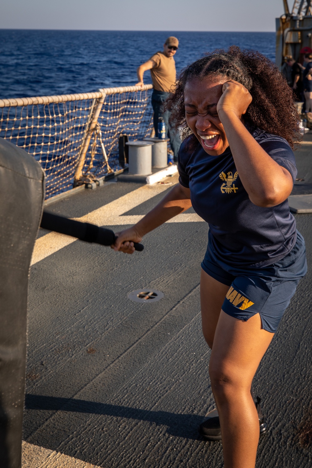 SRF-B Training Aboard the USS Cole