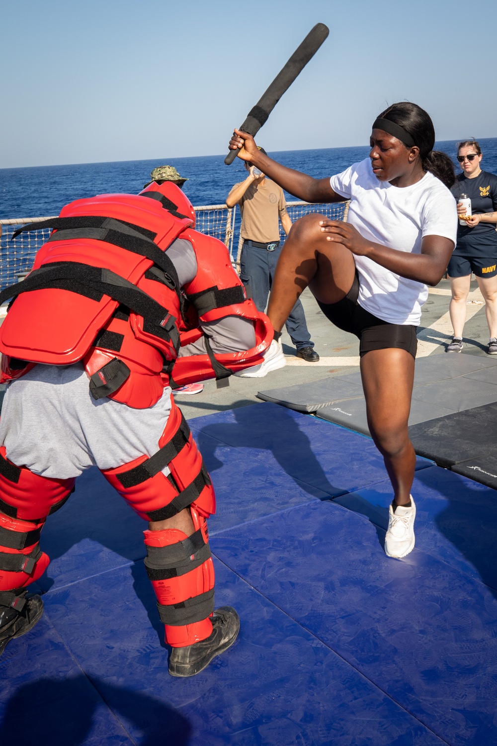 SRF-B Training Aboard the USS Cole