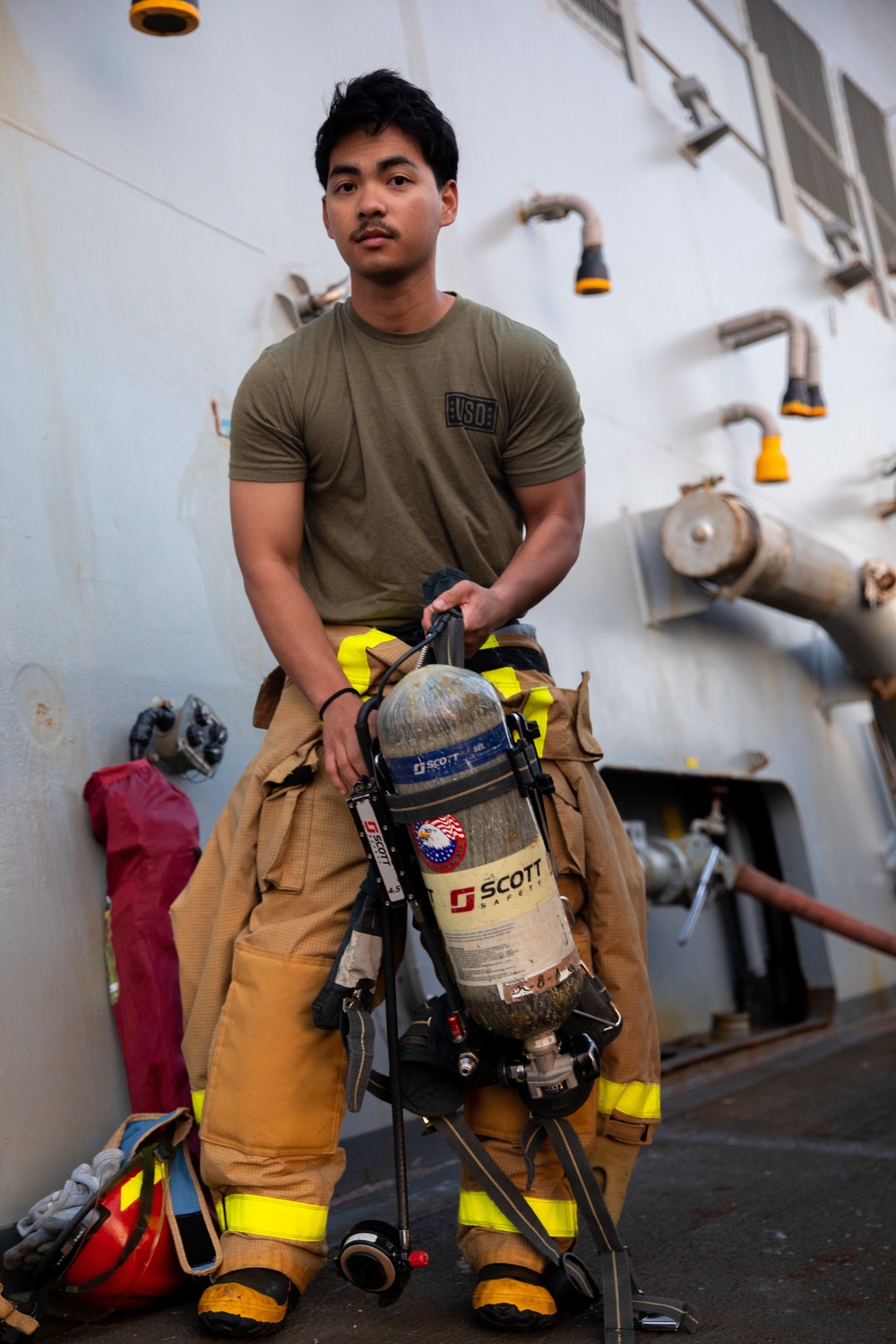 Watch Standers Aboard the USS Cole