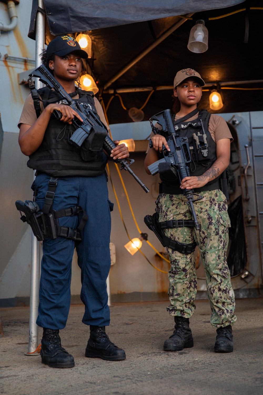 Watch Standers Aboard the USS Cole