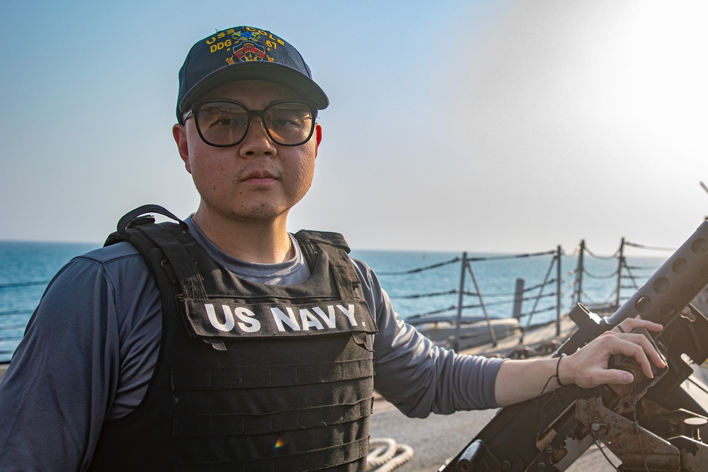 Watch Standers Aboard the USS Cole