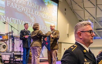 399th Army Band inactivates with farewell performance