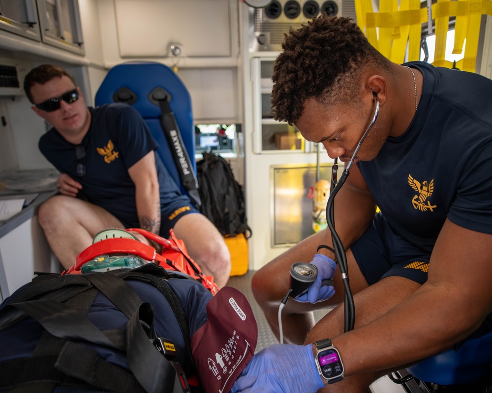 Naval Hospital Guantanamo Bay EMT Training