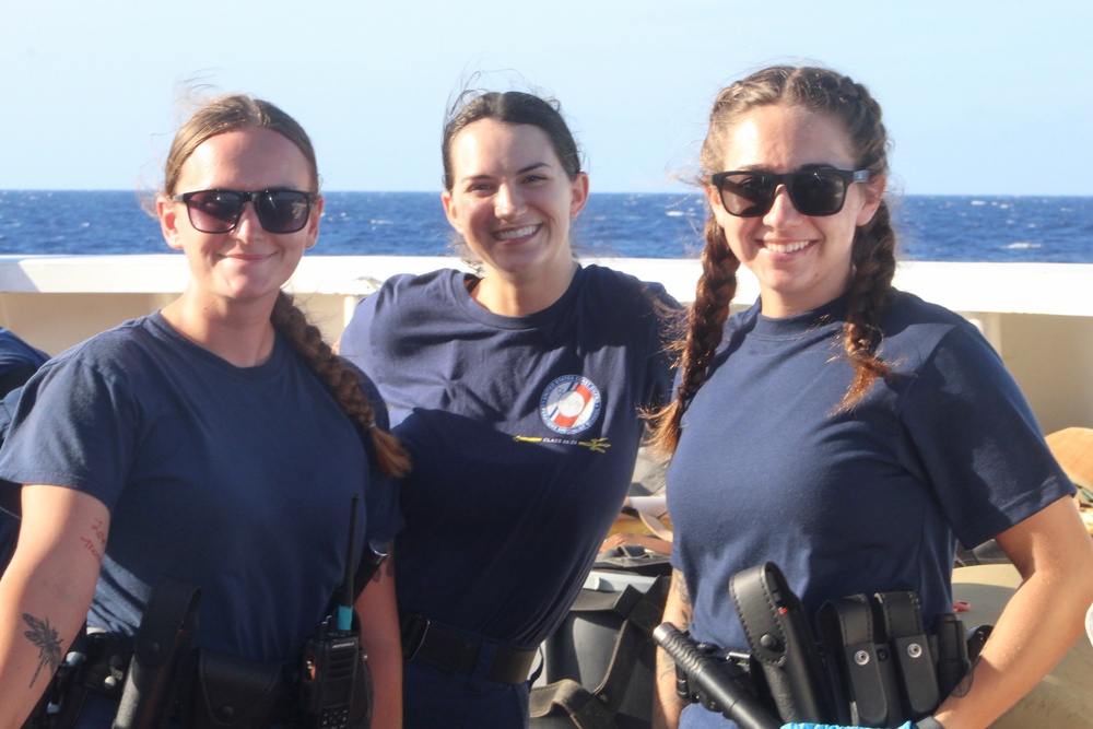 Coast Guard Cutter Reliance conducts first patrol with fully mixed-gender crew