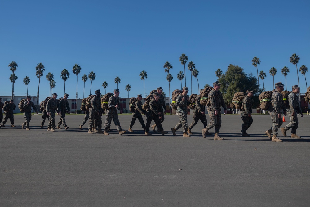 11th MEU Executes 5k Hike