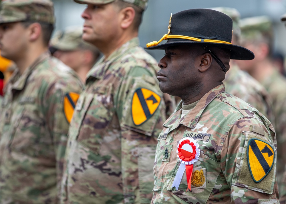 1st Cavalry Division Participates in Polish Independence Day Celebration