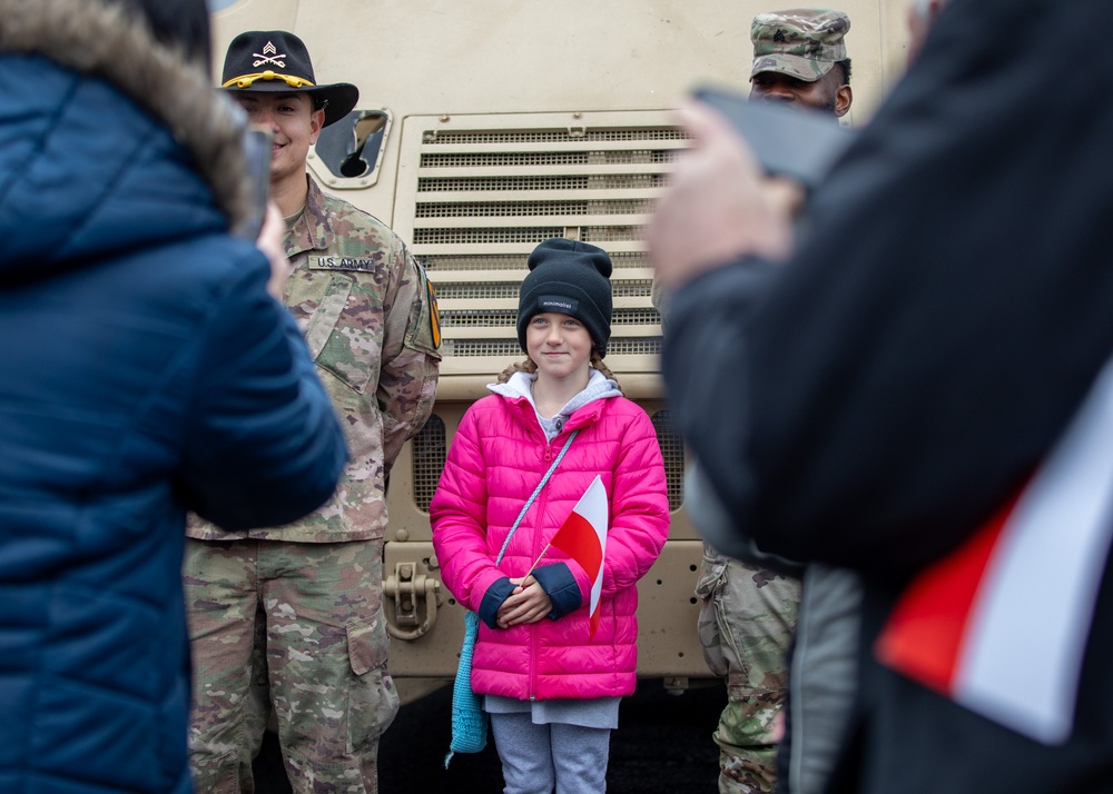 1st Cavalry Division Participates in Polish Independence Day Celebration