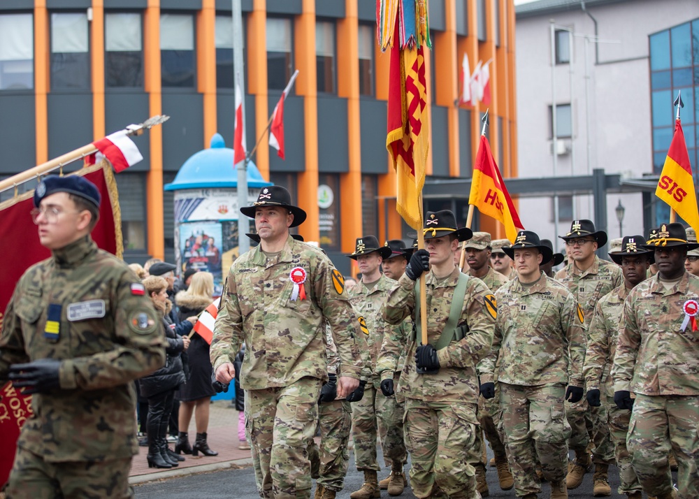 1st Cavalry Division Participates in Polish Independence Day Celebration