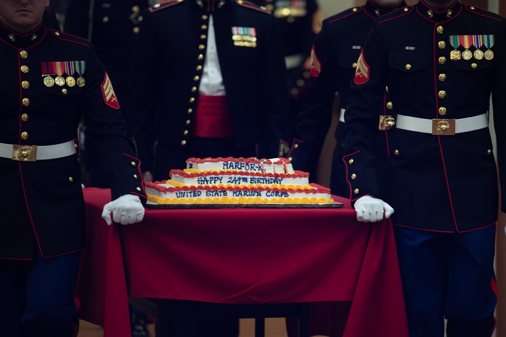 MARFORK 249th Marine Corps Birthday Ball