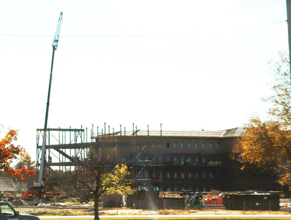 Fiscal year ’23-funded East Barracks Project at Fort McCoy enters rises to 14 percent complete