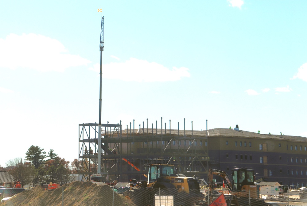 Fiscal year ’23-funded East Barracks Project at Fort McCoy enters rises to 14 percent complete