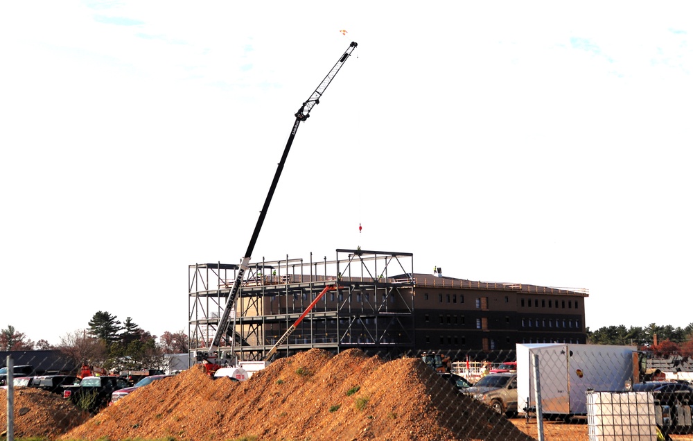 Fiscal year ’23-funded East Barracks Project at Fort McCoy enters rises to 14 percent complete