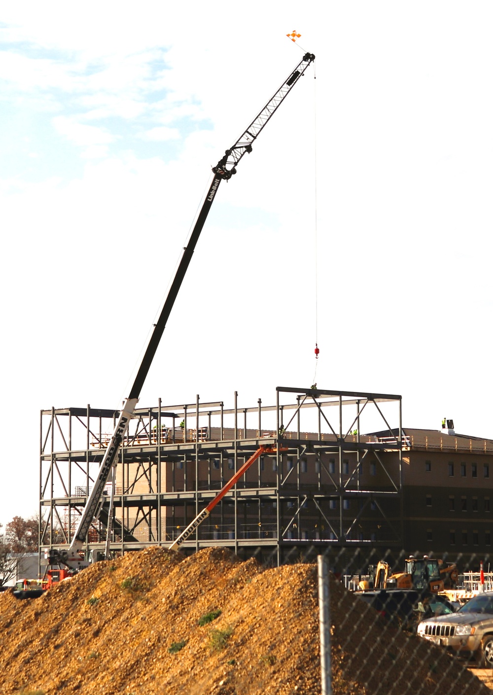 Fiscal year ’23-funded East Barracks Project at Fort McCoy enters rises to 14 percent complete