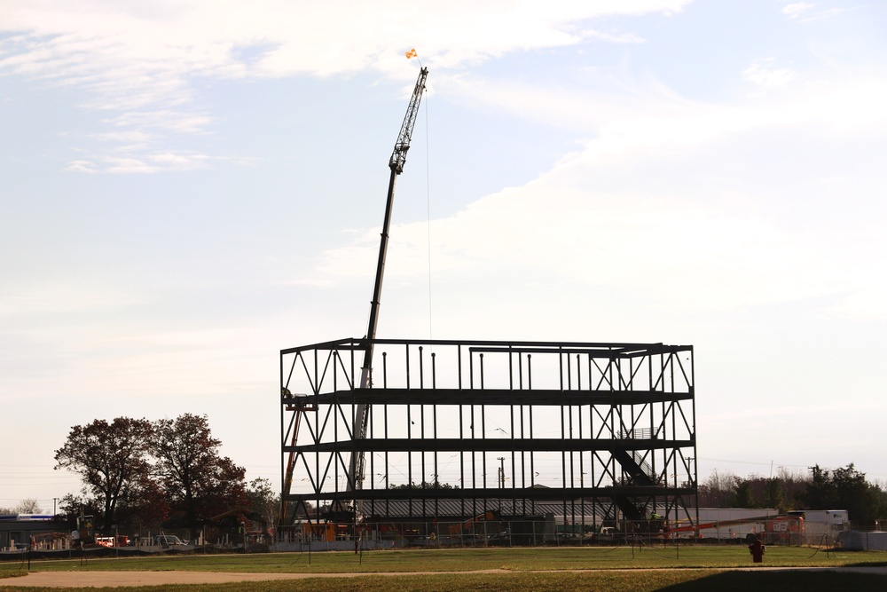 Fiscal year ’23-funded East Barracks Project at Fort McCoy enters rises to 14 percent complete