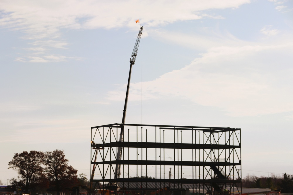 Fiscal year ’23-funded East Barracks Project at Fort McCoy enters rises to 14 percent complete