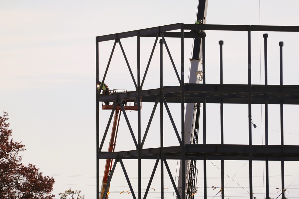 Fiscal year ’23-funded East Barracks Project at Fort McCoy enters rises to 14 percent complete