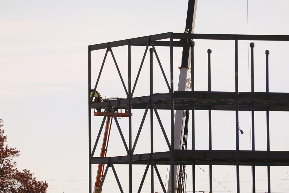 Fiscal year ’23-funded East Barracks Project at Fort McCoy enters rises to 14 percent complete