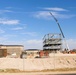 October 2024 construction operations for Fort McCoy East Barracks Project