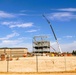 October 2024 construction operations for Fort McCoy East Barracks Project