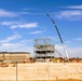 October 2024 construction operations for Fort McCoy East Barracks Project